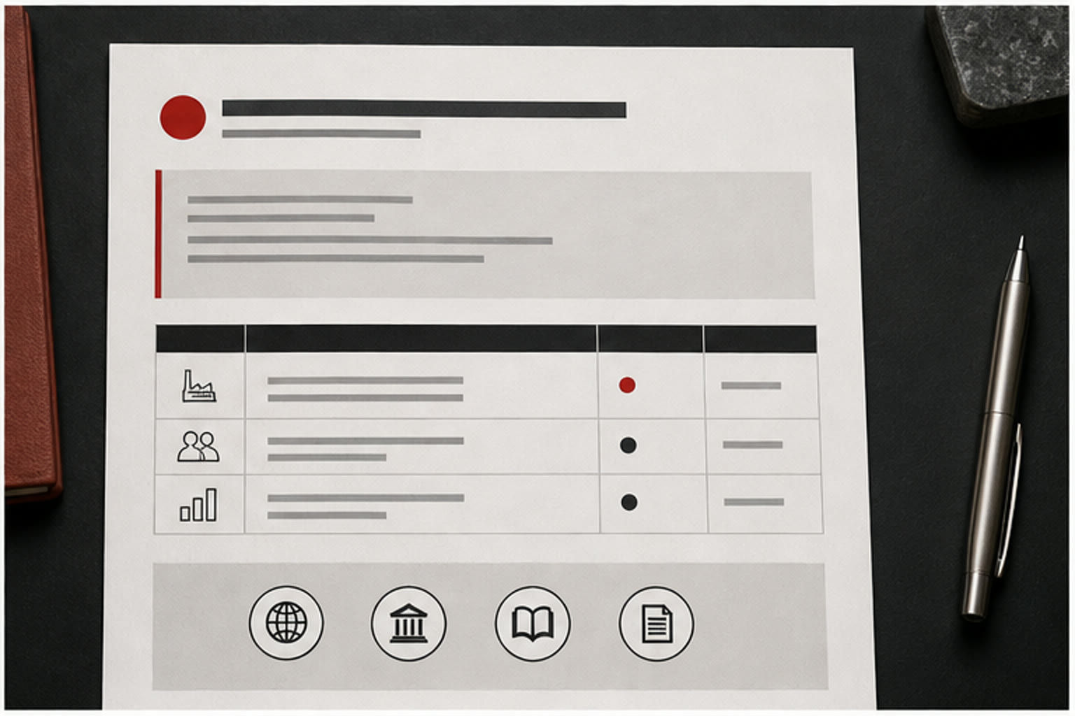 how-ai-recognizes-company-information 的风险与执行边界示意图